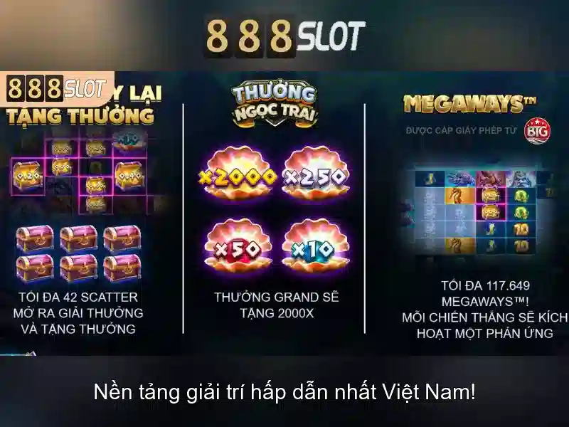 888slot - Nền tảng slot trực tuyến nổi bật