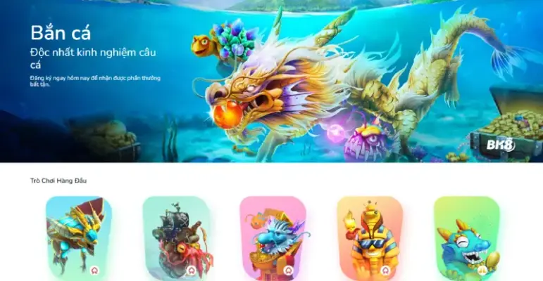 Sảnh Bắn cá 888SLOT rất HOT